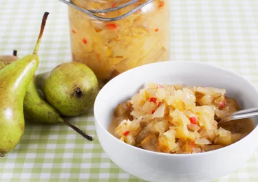 Päronchutney med chili