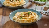 Creamy Mashed Potatoes with Mushroom Sauce