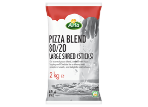 Arla Pro Pizza Blend 80/20 Large Shredded Sticks 2kg