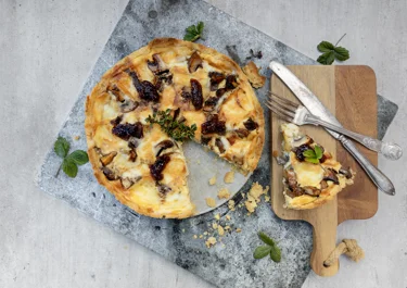 Svamppaj med Tomme de Savoie