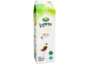 Arla Luonto+ AB vaniljajogurtti 1kg laktoositon