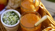 Enkel gazpacho