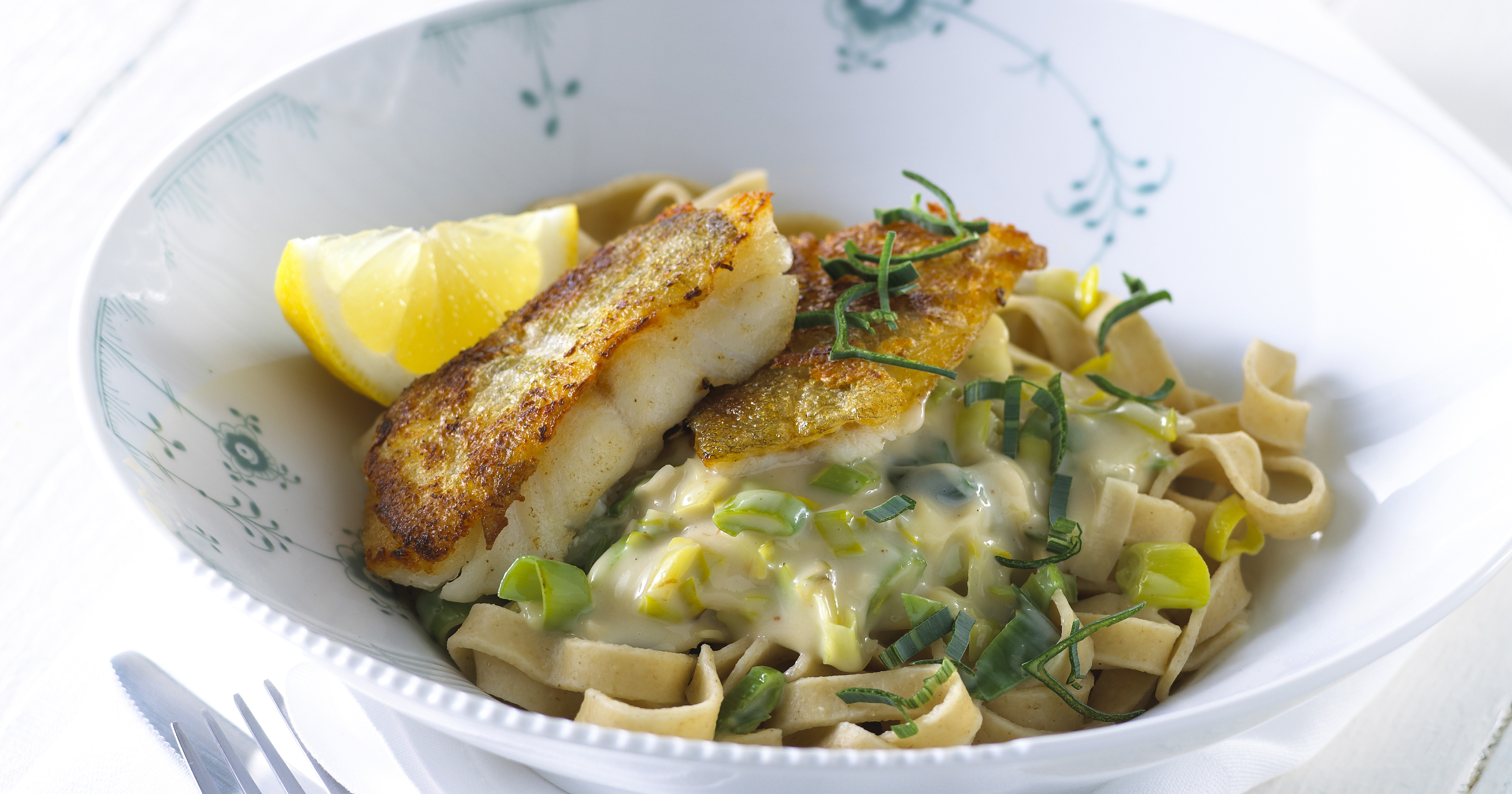 Kuller med porrecreme