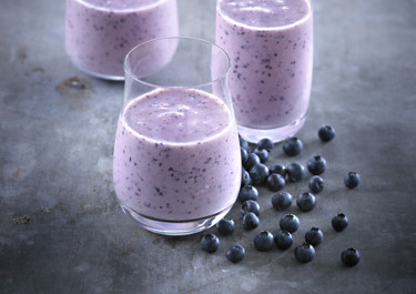 Blåbærsmoothie
