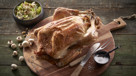 Farseret kalkun med waldorfsalat - Traditionel farseret kalkun som er tradition til Thanksgiving
