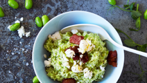 Hummus med edamamebønner
