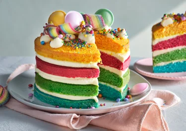Regenboogtaart