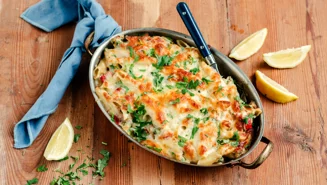 Tuna pasta bake