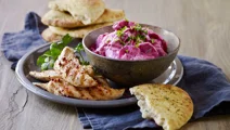Rode biet tzatziki