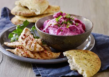 Rode biet tzatziki