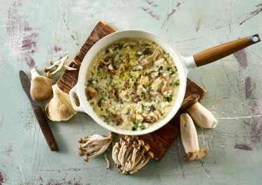 Paddenstoelenrisotto