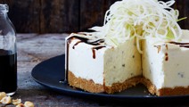 Frossen blue cheesecake