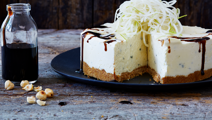 Frossen blue cheesecake