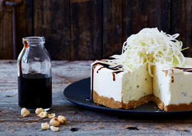 Frossen blue cheesecake