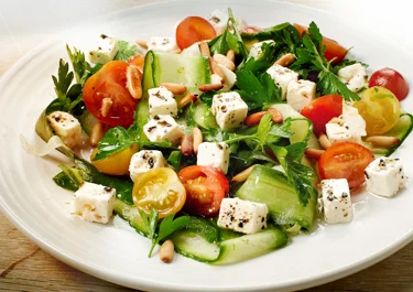 Green summer salad