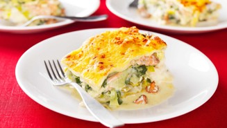 Kantarellilasagne