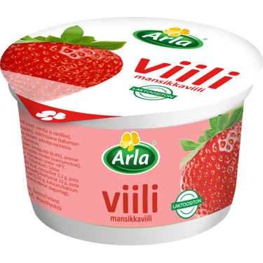 Arla mansikkaviili 200g, laktoositon