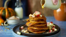 Pumpkin pancakes