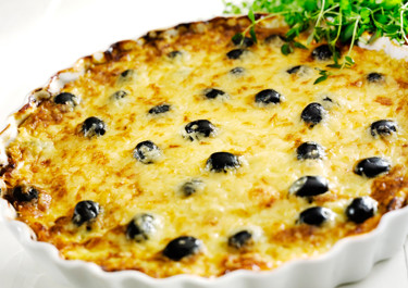 Oliiviomeletti uunissa