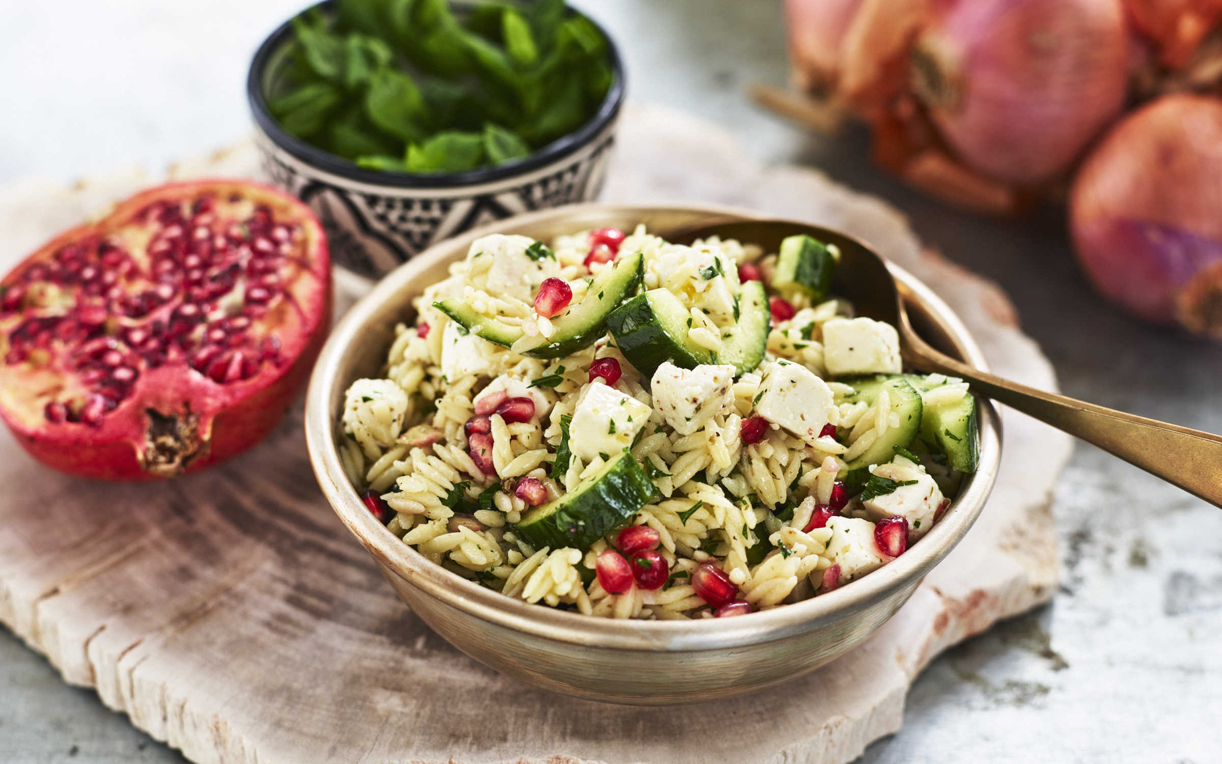 سلطة المعكرونة التركية