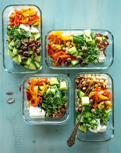 Dense bean salad