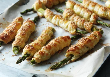 Asperges in bladerdeeg