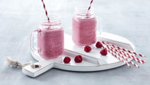 Hindbærsmoothie