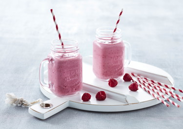 Hindbærsmoothie