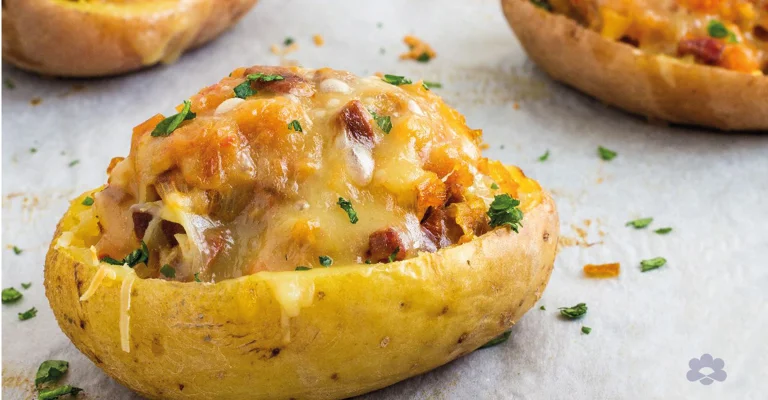 Stuffed baked potato