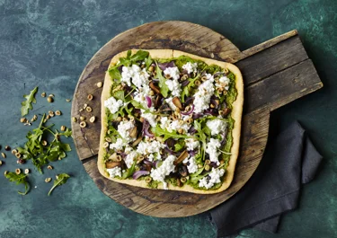 Pesto pizza