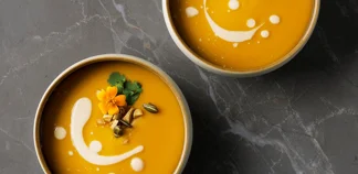 Zoete aardappelsoep