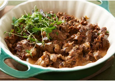 Ragu på vilt med rönnbär