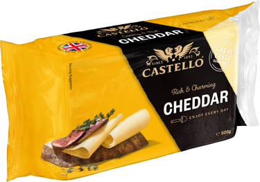Castello® Artfully Authentic Cheddar Juusto