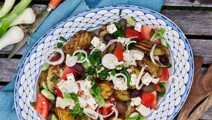 Grillattu perunasalaatti