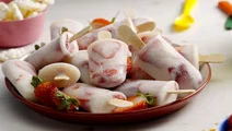 Strawberry Ice Lollies