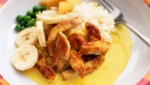 Banaani-currykana