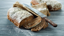 Maltbrød med kefir og rug