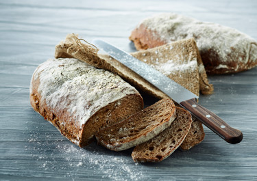 Maltbrød med kefir og rug