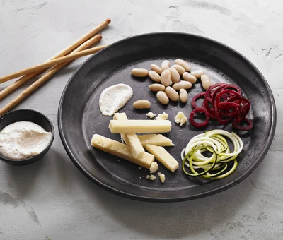 Veggie Noodle Dipping Plate