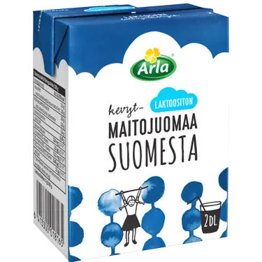 Arla Laktoositon Kevytmaitojuoma Suomi 2dl (UHT)