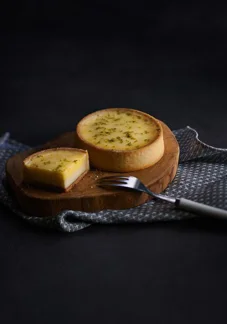 تارت الليمون بالجبن الكريمي