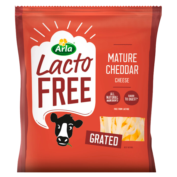 Arla LactoFREE Mature Cheddar Cheese Grated 200g
