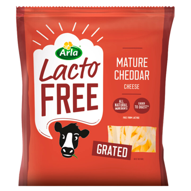 Arla LactoFREE Mature Cheddar Cheese Grated 200g