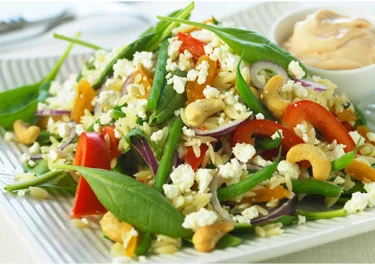 Ljummen risonisallad