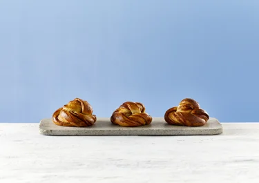 Lactose-free cinnamon swirls