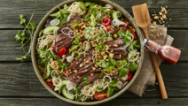 Asiatisk biffsallad