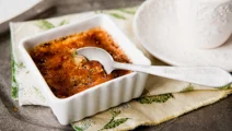 Crème brulée smaksatt med citron