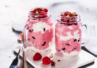 Berry protein smoothie