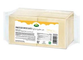 Processed Cheese Slices, Regular, 1kg