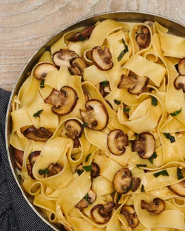 MUSHROOM PAPPARDELLE